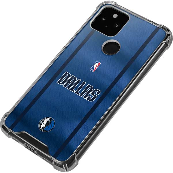 NBA Dallas Mavericks Jersey Google Pixel 4a 5G Clear Case
