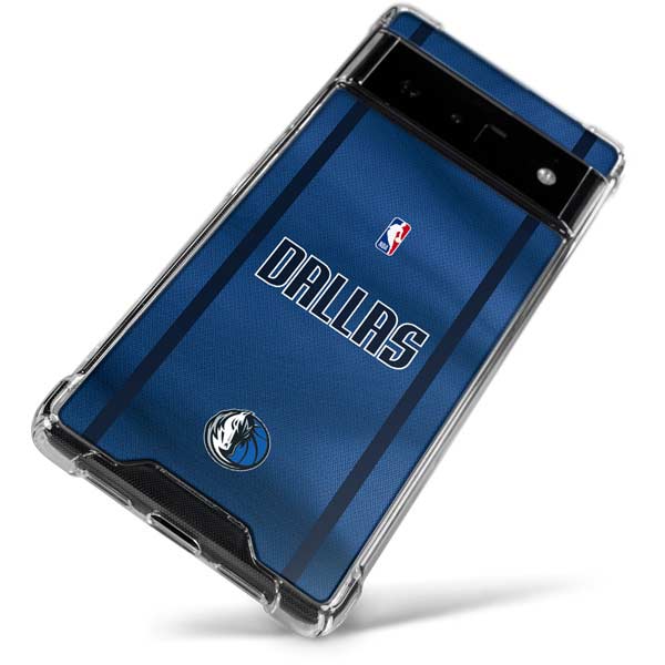 NBA Dallas Mavericks Jersey Google Pixel 6 Clear Case