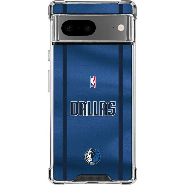 NBA Dallas Mavericks Jersey Google Pixel 8 Clear Case