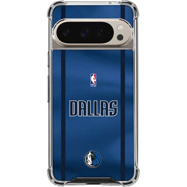 NBA Dallas Mavericks Jersey Google Pixel 9/9 Pro Clear Case