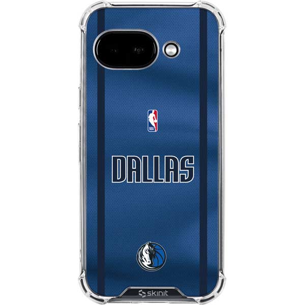 NBA Dallas Mavericks Jersey Google Pixel 9a Clear Case