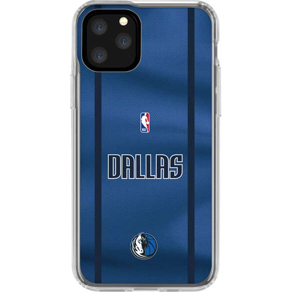 NBA Dallas Mavericks Jersey iPhone 11 Pro Clear Case