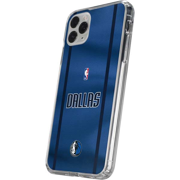 NBA Dallas Mavericks Jersey iPhone 11 Pro Clear Case
