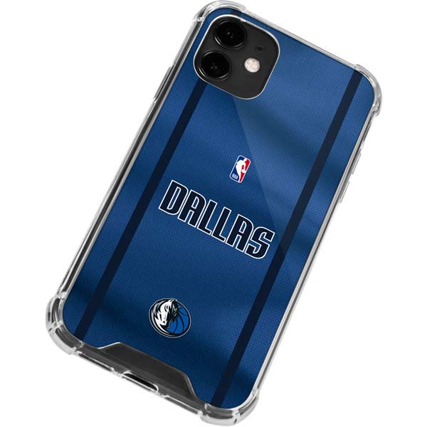 NBA Dallas Mavericks Jersey iPhone 12 Clear Case