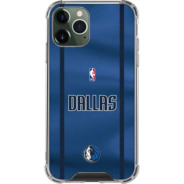 NBA Dallas Mavericks Jersey iPhone 12 Pro Clear Case
