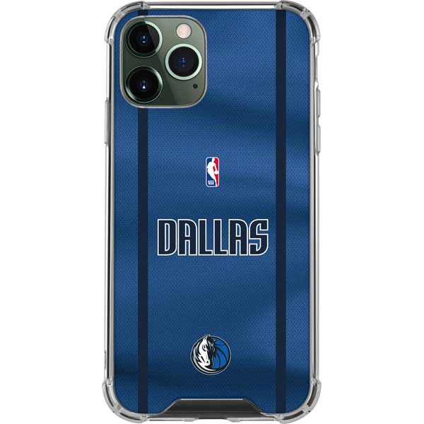 NBA Dallas Mavericks Jersey iPhone 12 Pro Max Clear Case