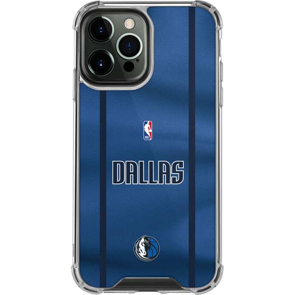 NBA Dallas Mavericks Jersey iPhone 14 Pro Max Clear Case