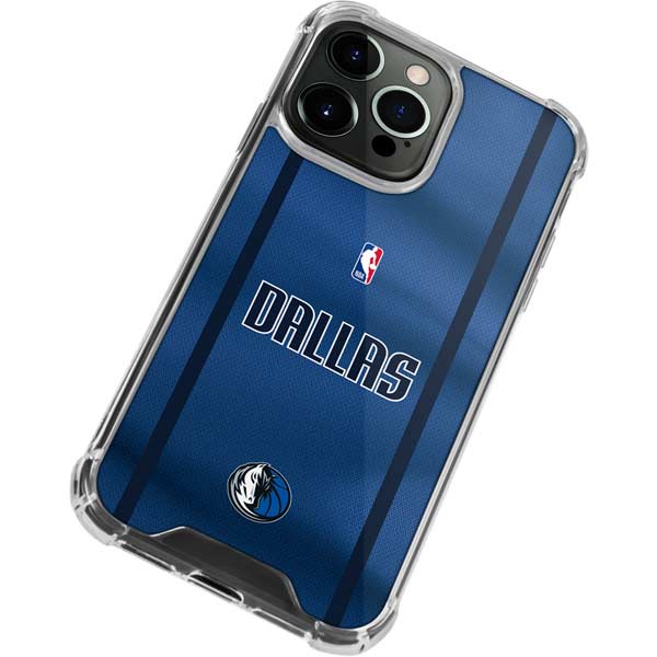 NBA Dallas Mavericks Jersey iPhone 14 Pro Max Clear Case