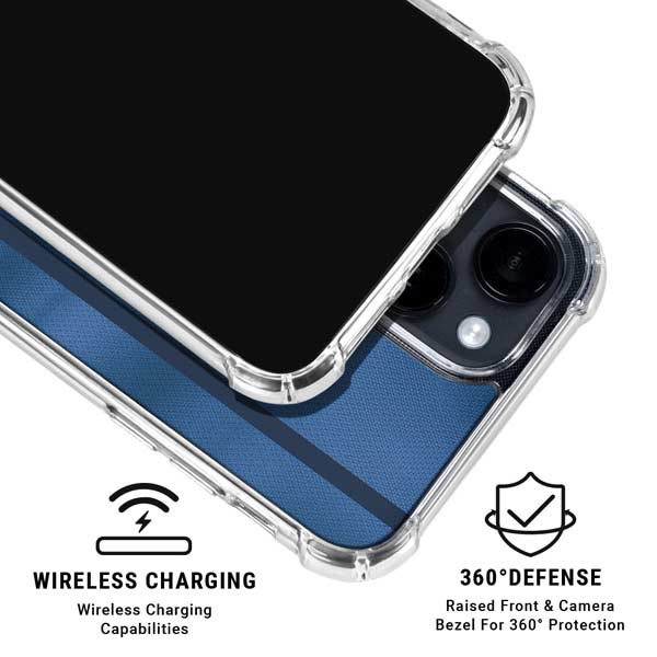 NBA Dallas Mavericks Jersey iPhone 15 Plus Clear Case