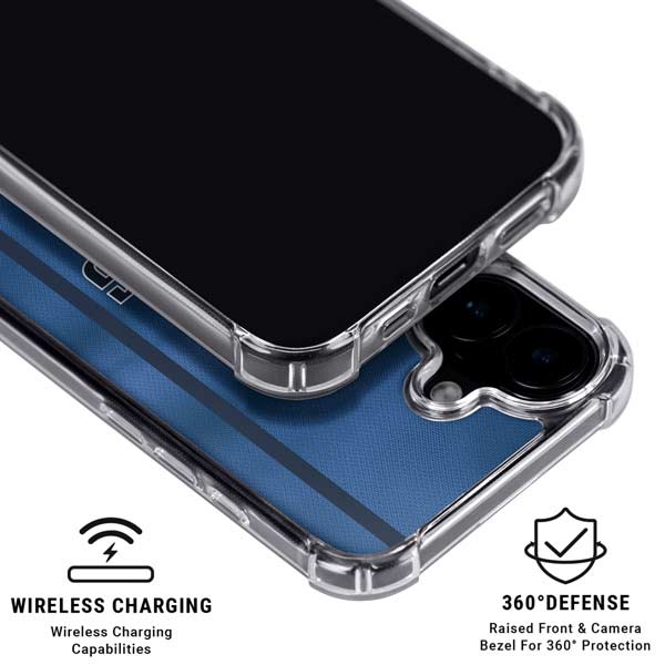 NBA Dallas Mavericks Jersey iPhone 16 Clear Case