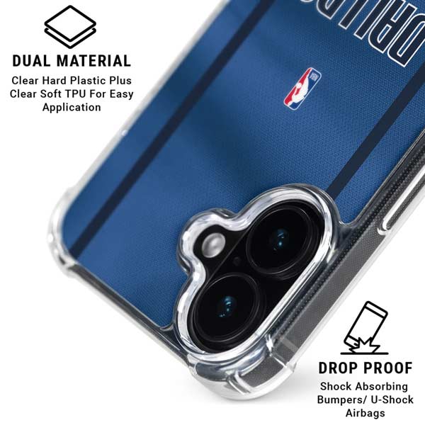 NBA Dallas Mavericks Jersey iPhone 16 MagSafe Case