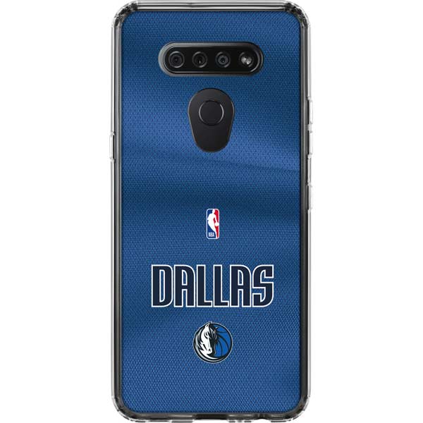NBA Dallas Mavericks Jersey LG K51/Q51 Clear Case