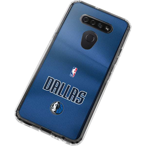 NBA Dallas Mavericks Jersey LG K51/Q51 Clear Case