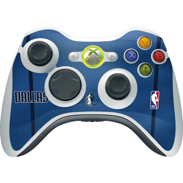 NBA Dallas Mavericks Jersey Xbox 360 Wireless Controller Skin