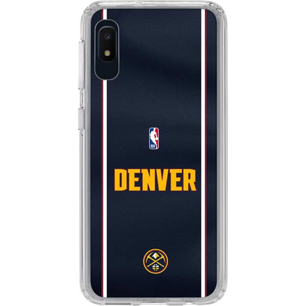 NBA Denver Nuggets Jersey Galaxy A10e Clear Case