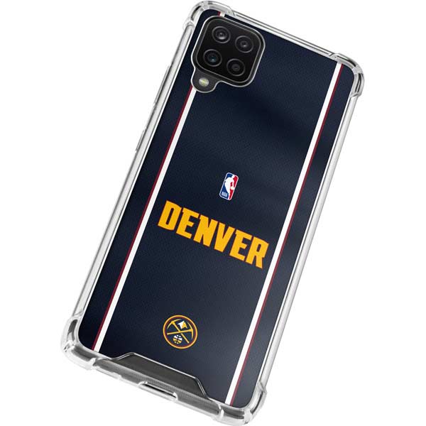 NBA Denver Nuggets Jersey Galaxy A12 Clear Case