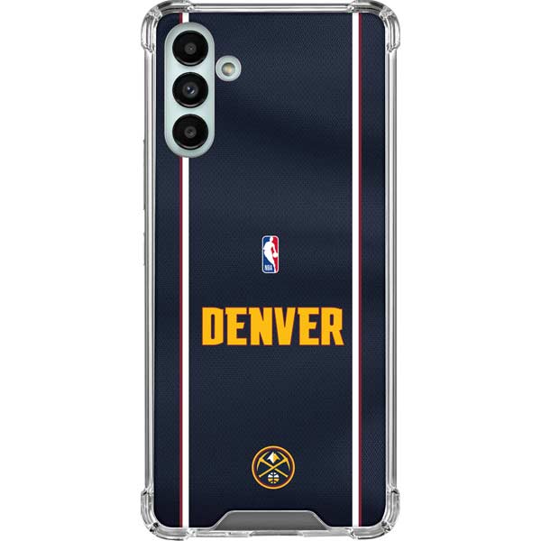 NBA Denver Nuggets Jersey Galaxy A13 5G Clear Case