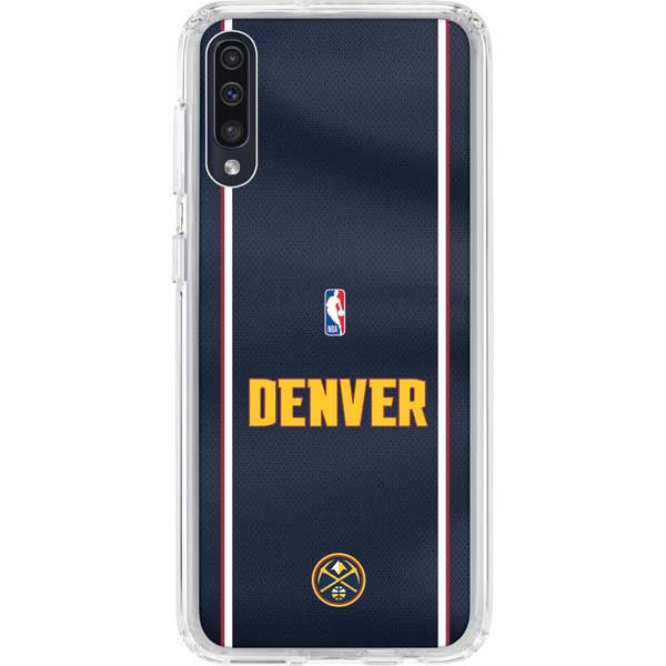 NBA Denver Nuggets Jersey Galaxy A50 Clear Case