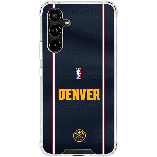 NBA Denver Nuggets Jersey Galaxy A54 5G Clear Case