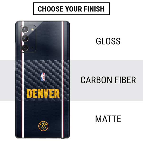 NBA Denver Nuggets Jersey Galaxy Note20 5G Skin
