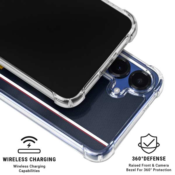 NBA Denver Nuggets Jersey Galaxy S25 Plus Clear Case