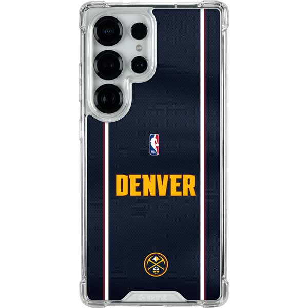 NBA Denver Nuggets Jersey Galaxy S25 Ultra Clear Case