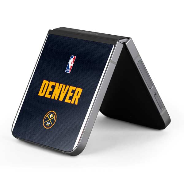 NBA Denver Nuggets Jersey Galaxy Z Flip6 Skin