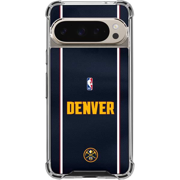 NBA Denver Nuggets Jersey Google Pixel 9/9 Pro Clear Case