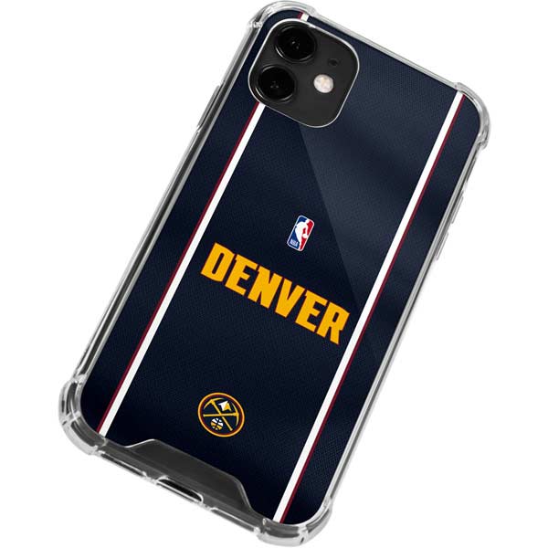 NBA Denver Nuggets Jersey iPhone 12 Clear Case