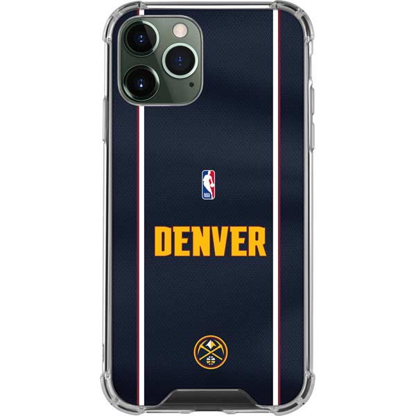 NBA Denver Nuggets Jersey iPhone 12 Pro Clear Case