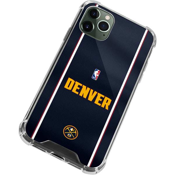 NBA Denver Nuggets Jersey iPhone 12 Pro Max Clear Case