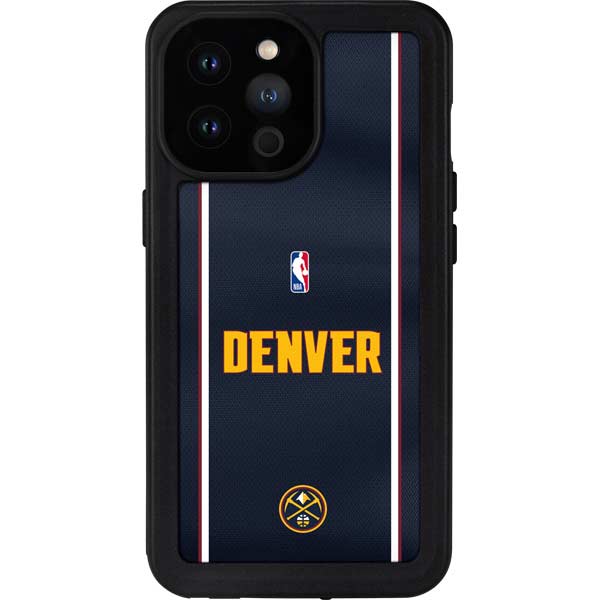 NBA Denver Nuggets Jersey iPhone 14 Pro Max Waterproof Case