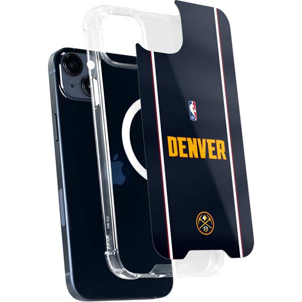 NBA Denver Nuggets Jersey iPhone 15 Plus MagSafe Case