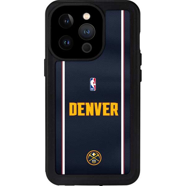 NBA Denver Nuggets Jersey iPhone 15 Pro Waterproof Case