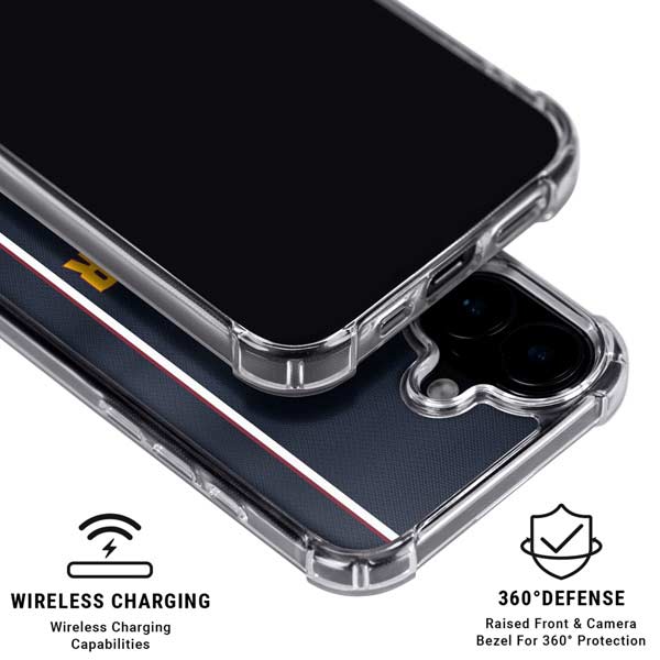 NBA Denver Nuggets Jersey iPhone 16 Clear Case