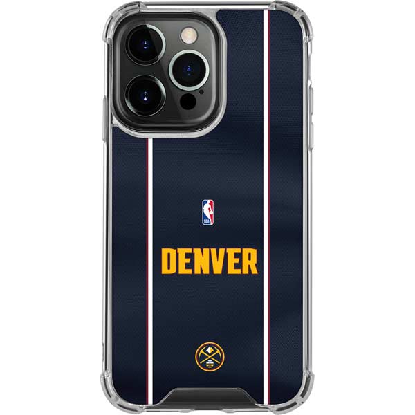 NBA Denver Nuggets Jersey iPhone 16 Pro Clear Case