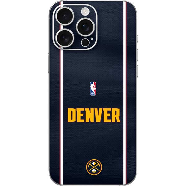 NBA Denver Nuggets Jersey iPhone 16 Pro Max Skin