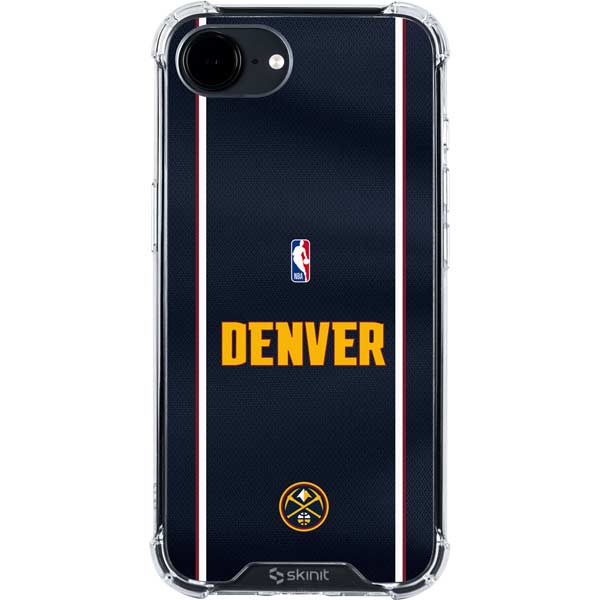 NBA Denver Nuggets Jersey iPhone 16e Clear Case