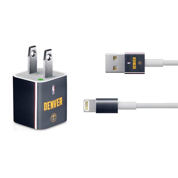 NBA Denver Nuggets Jersey iPhone Charger (5W USB) Skin