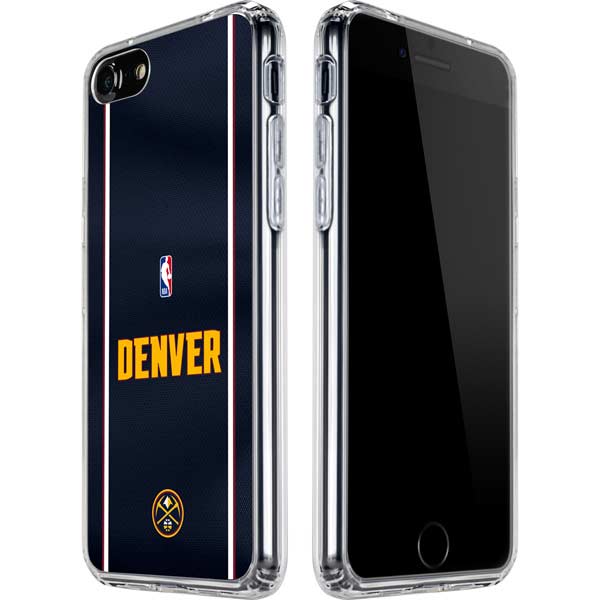 NBA Denver Nuggets Jersey iPhone SE (2nd & 3rd Gen) Clear Case