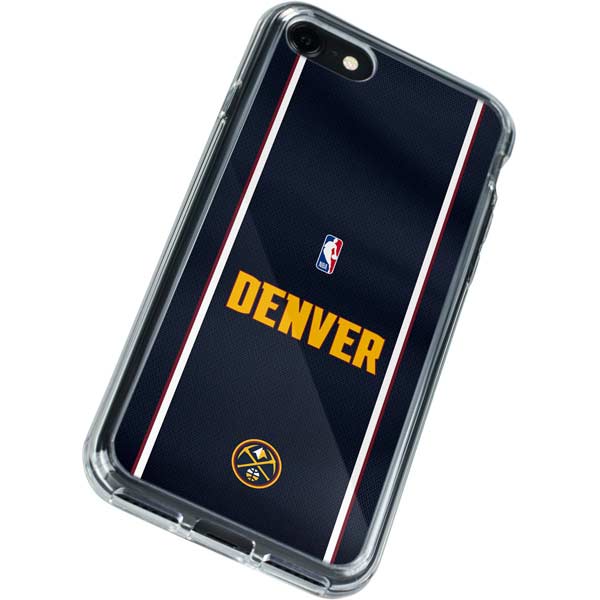 NBA Denver Nuggets Jersey iPhone SE (2nd & 3rd Gen) Clear Case