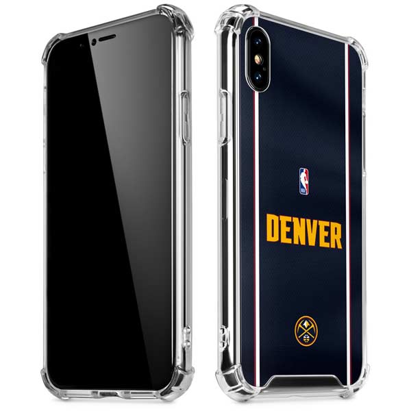 NBA Denver Nuggets Jersey iPhone X/XS Clear Case