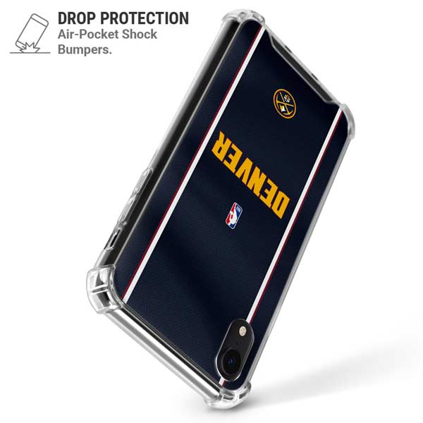 NBA Denver Nuggets Jersey iPhone XR Clear Case