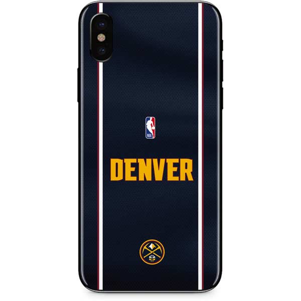 NBA Denver Nuggets Jersey iPhone XS Max Skin