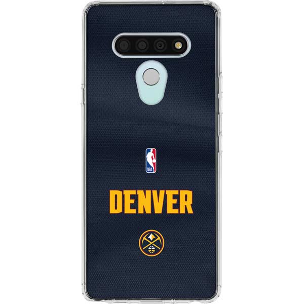NBA Denver Nuggets Jersey LG Stylo 6 Clear Case