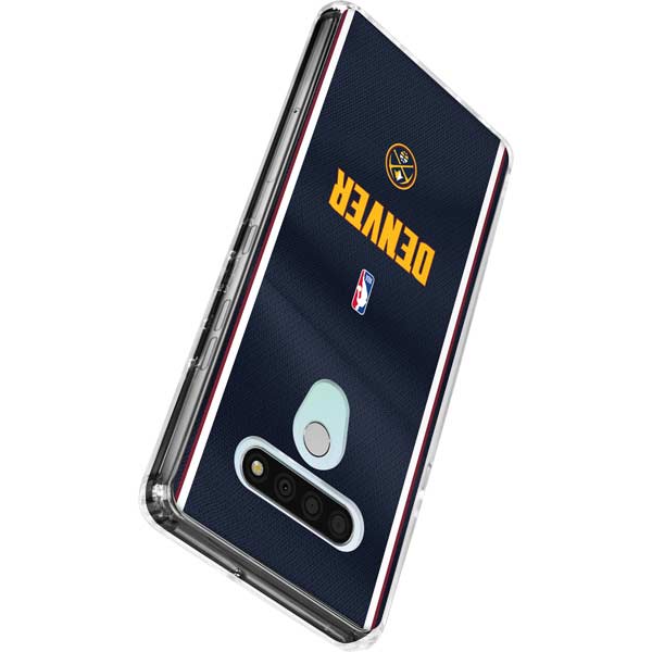 NBA Denver Nuggets Jersey LG Stylo 6 Clear Case
