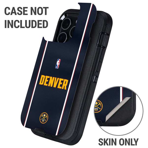 NBA Denver Nuggets Jersey Otterbox Defender iPhone Skin