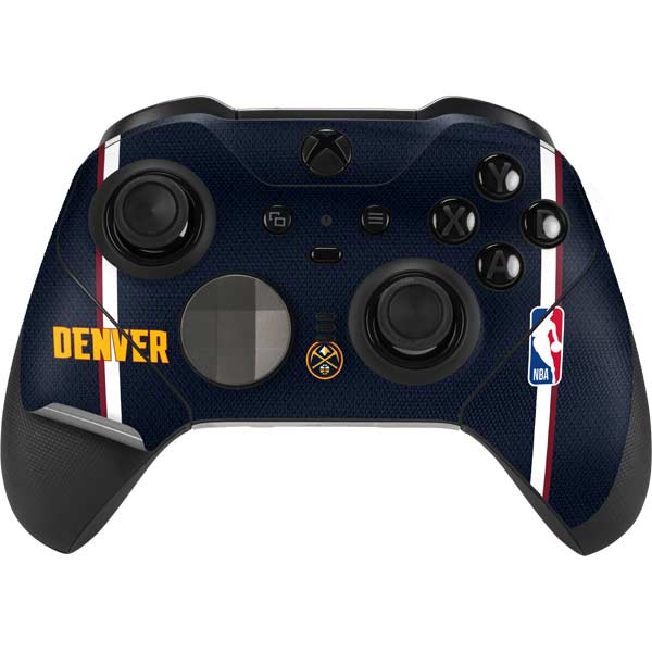 NBA Denver Nuggets Jersey Xbox Elite Wireless Controller Series 2 Skin