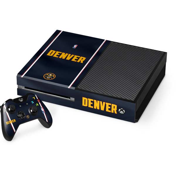 NBA Denver Nuggets Jersey Xbox One Console and Controller Bundle Skin