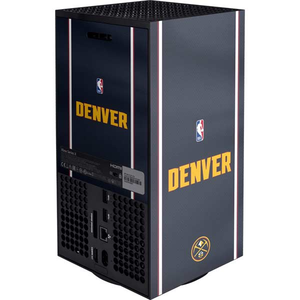NBA Denver Nuggets Jersey XBox Series X Digital Edition Console Skin